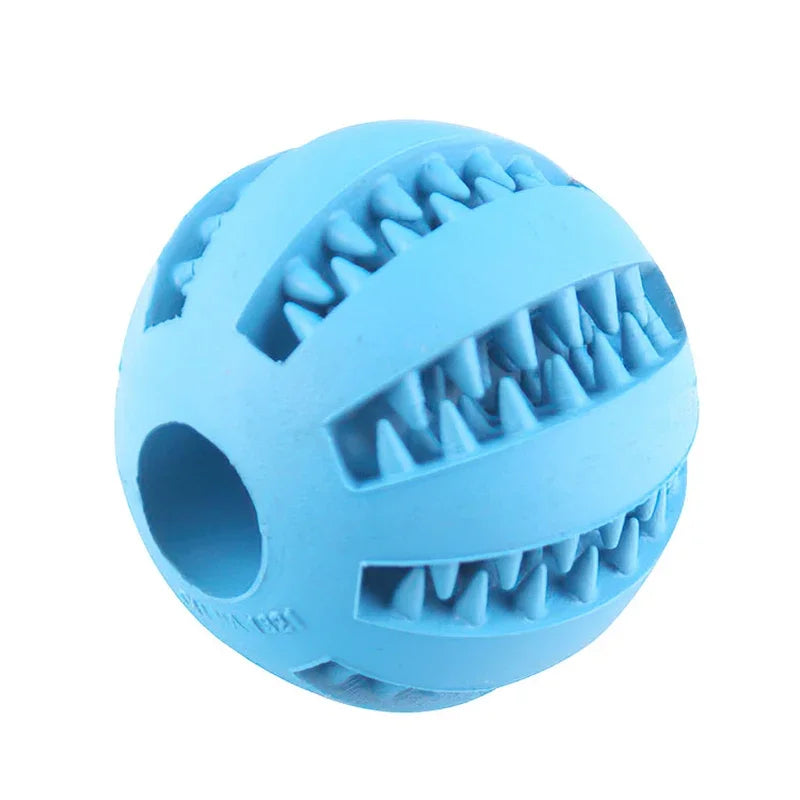 Bounce & Chew: Interactive Dog Ball Toy for Small Pups - Silver Streak Goods