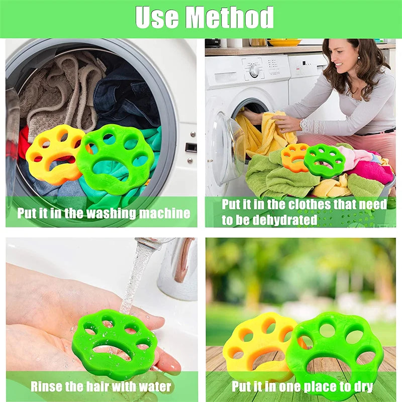 Pet Hair Remover for Laundry β Reusable Fur & Lint Catcher for a Hair-Free Wash!