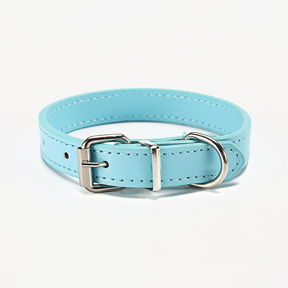 Stylish & Durable: The Perfect Leather Collar for Your Pup!