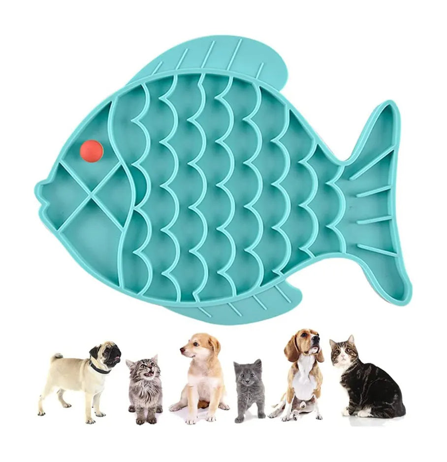 Pawfect Slow Feeder: Silicone Lick Mat for Happy, Healthy Dogs! - Silver Streak Goods