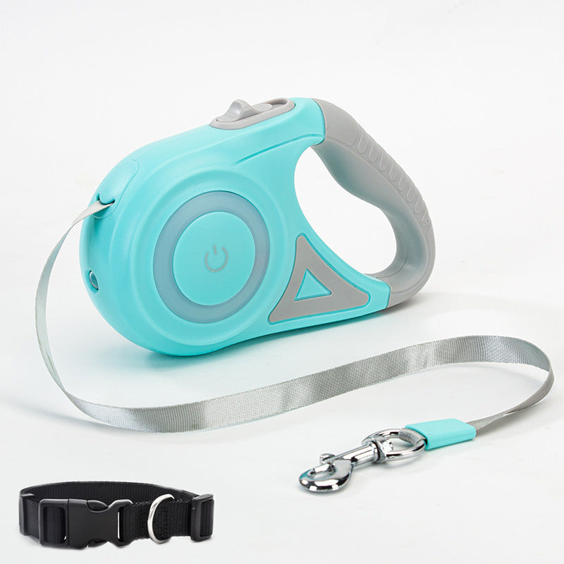 Fantastic Dog Leash with Built-in Spotlight for Extra Safety - Silver Streak Goods