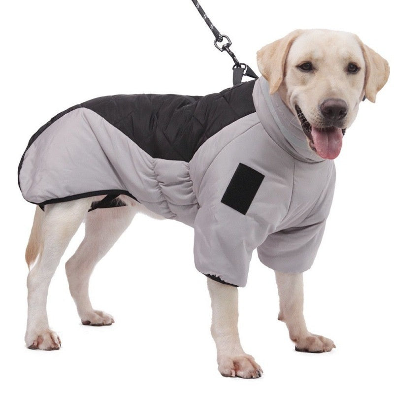 Cozy Waterproof Winter Dog Coat - Warm & Thick Jacket for Medium & Large Breeds!