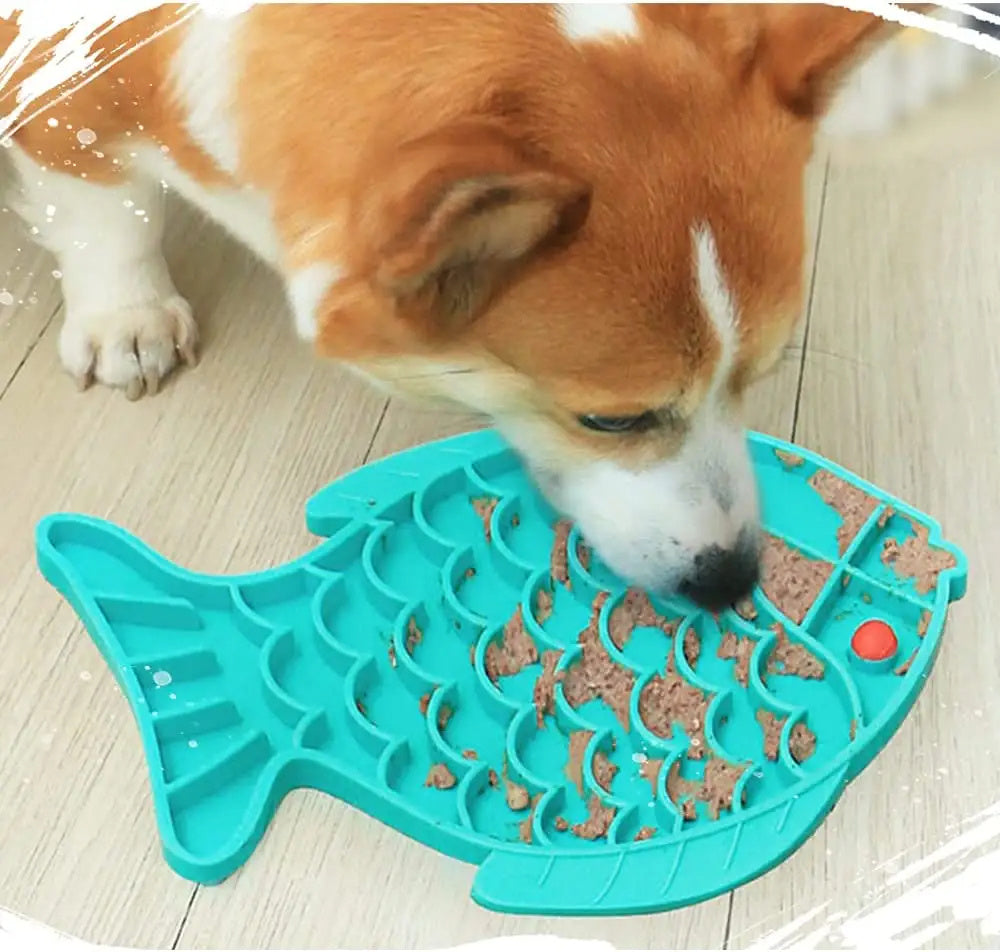 Pawfect Slow Feeder: Silicone Lick Mat for Happy, Healthy Dogs! - Silver Streak Goods