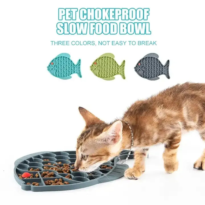 Pawfect Slow Feeder: Silicone Lick Mat for Happy, Healthy Dogs! - Silver Streak Goods