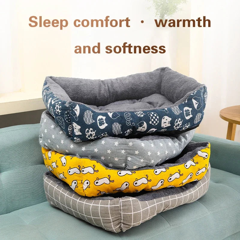 Cozy Paws Dog Nest 🐶: The Ultimate Plush & Warm Bed for Your Furry Best Friend 🐕 – Perfect for All Sizes!