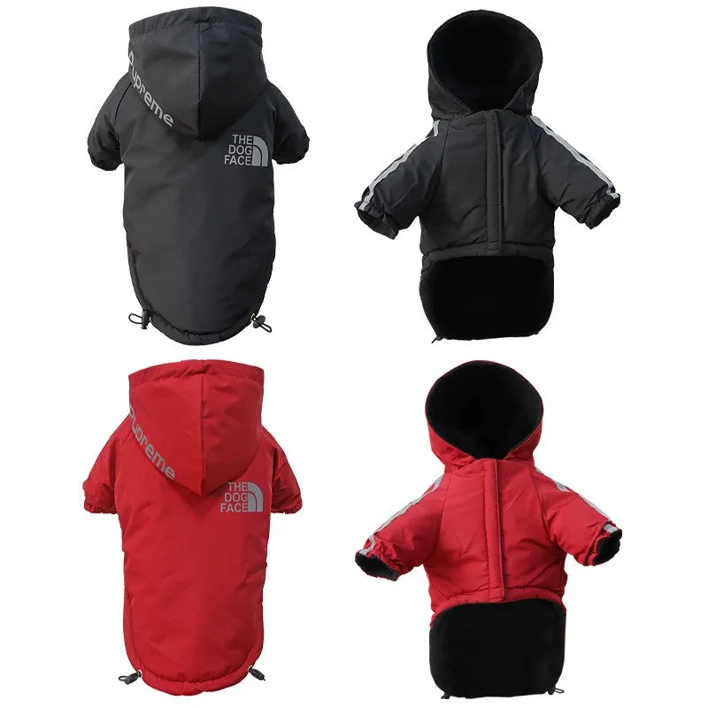 Perfect Winter Rainwear! Waterproof Reflective Dog Jacket for Small & Medium Dogs