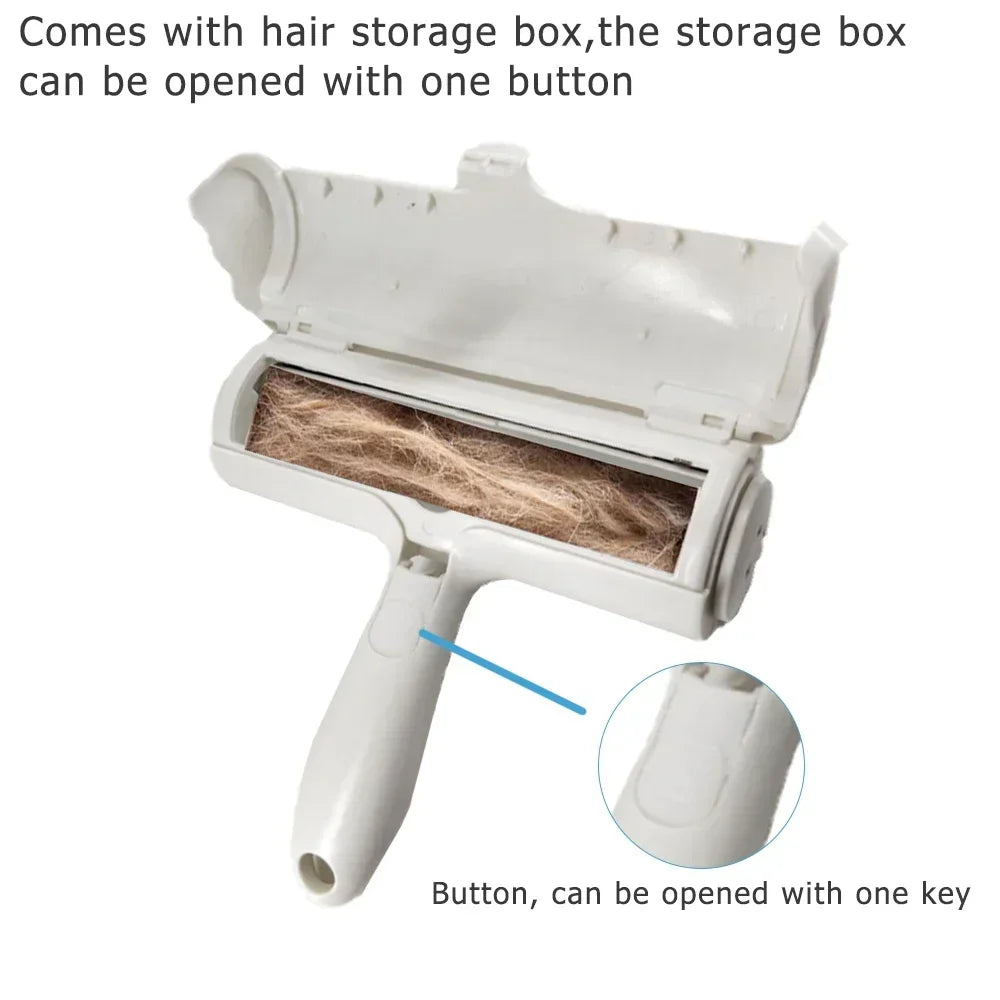 Pet Hair Remover Roller – Self-Cleaning Fur Buster for Dog Lovers! 🐶
