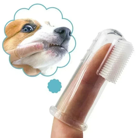 Pawfect Smile! Super Soft Pet Finger Toothbrush – Fresh Breath & Tartar Care for Dogs & Cats