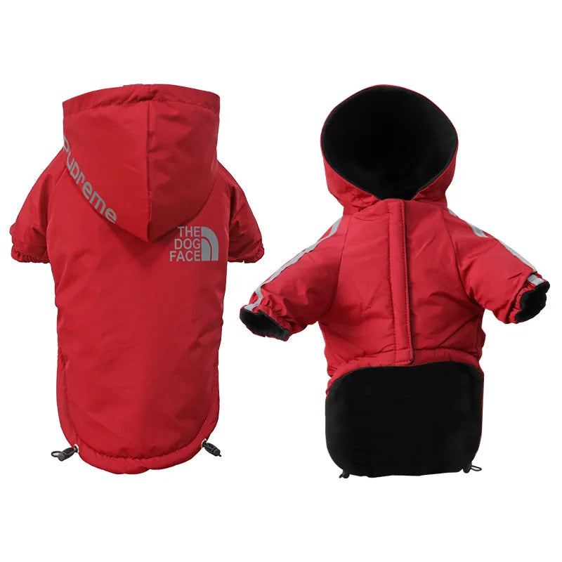 Perfect Winter Rainwear! Waterproof Reflective Dog Jacket for Small & Medium Dogs