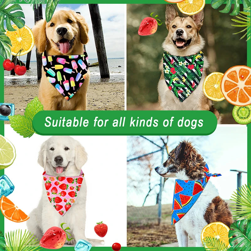 ☀️ Summer-Ready Dog Bandanas 🐾
