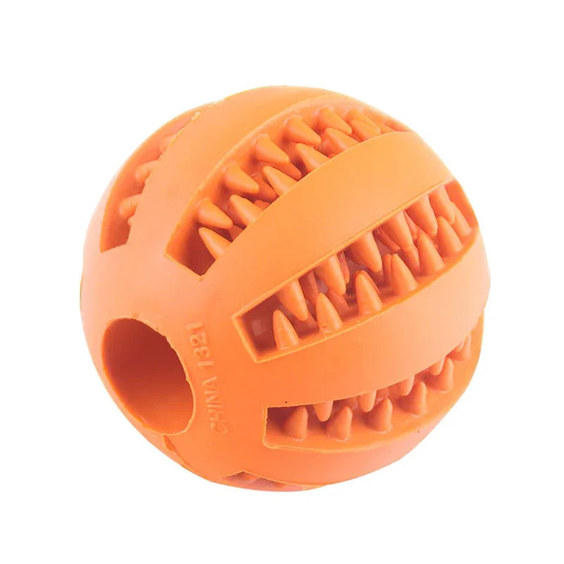 Bounce & Chew: Interactive Dog Ball Toy for Small Pups - Silver Streak Goods