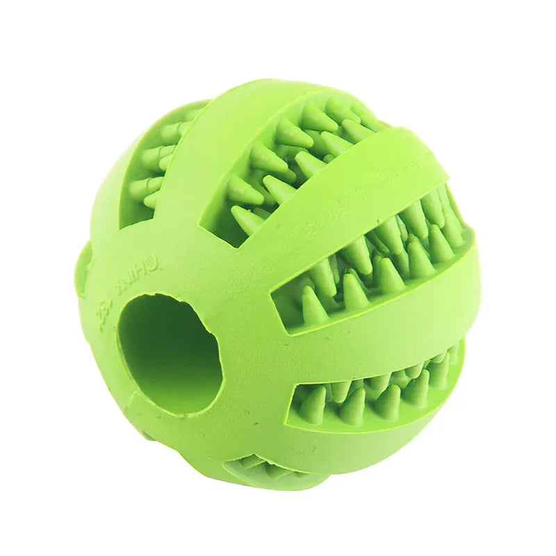 Bounce & Chew: Interactive Dog Ball Toy for Small Pups - Silver Streak Goods