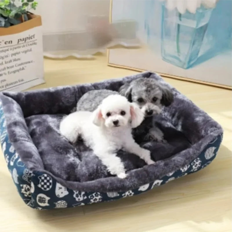 Cozy Paws Dog Nest 🐶: The Ultimate Plush & Warm Bed for Your Furry Best Friend 🐕 – Perfect for All Sizes!