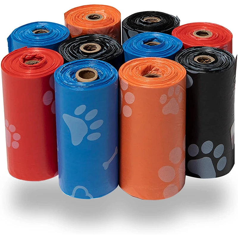 120 rolls Dog Poop Bag Outdoor - E-Friendly and Biodegradable