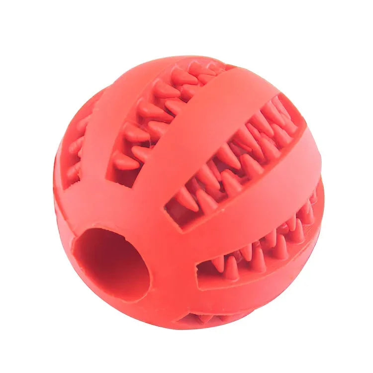 Bounce & Chew: Interactive Dog Ball Toy for Small Pups - Silver Streak Goods