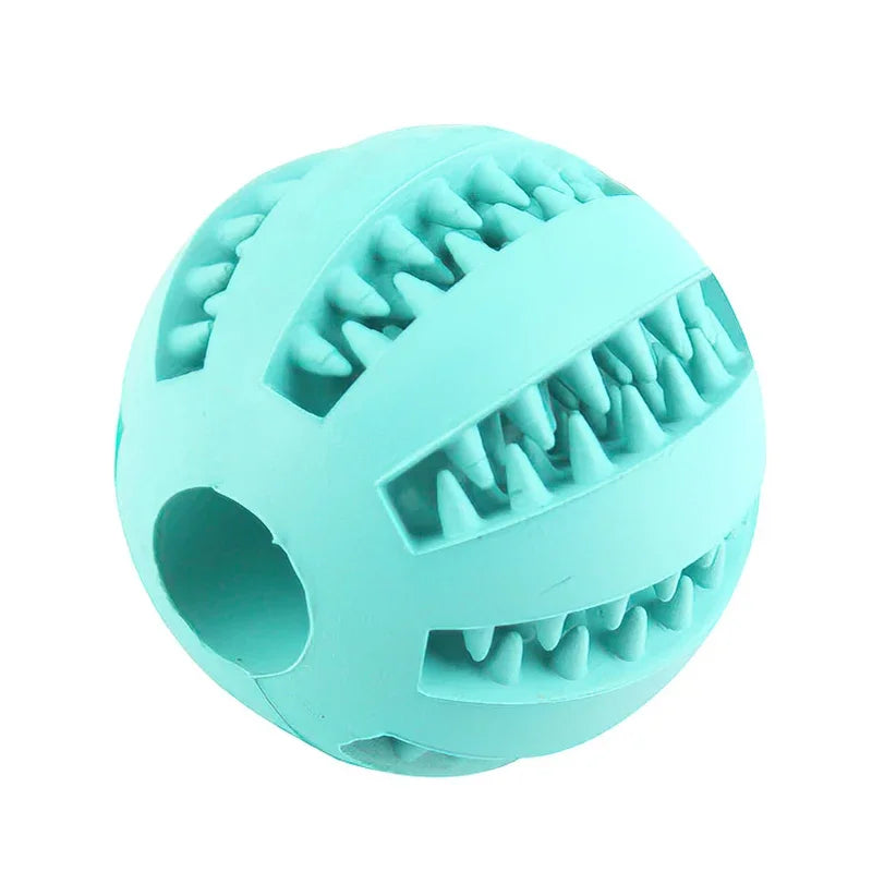 Bounce & Chew: Interactive Dog Ball Toy for Small Pups - Silver Streak Goods