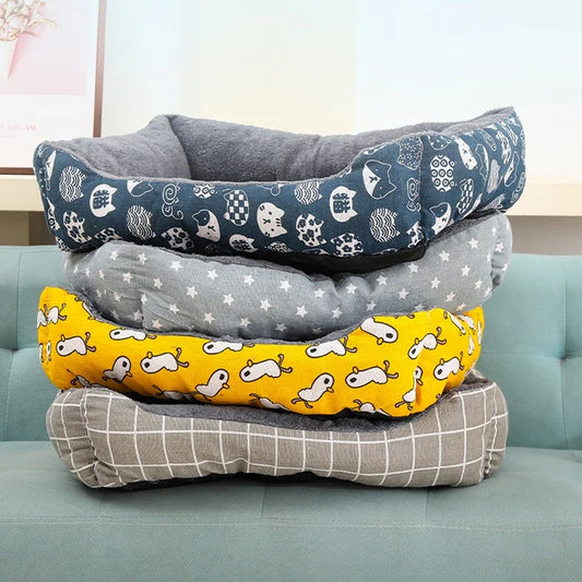 Cozy Paws Dog Nest 🐶: The Ultimate Plush & Warm Bed for Your Furry Best Friend 🐕 – Perfect for All Sizes!