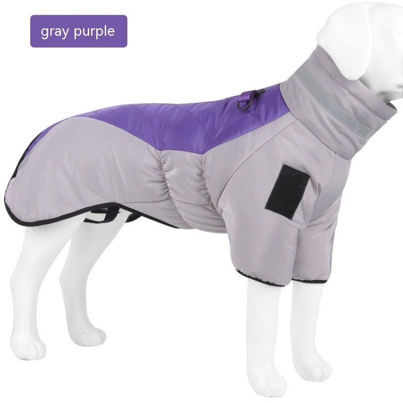 Cozy Waterproof Winter Dog Coat - Warm & Thick Jacket for Medium & Large Breeds!